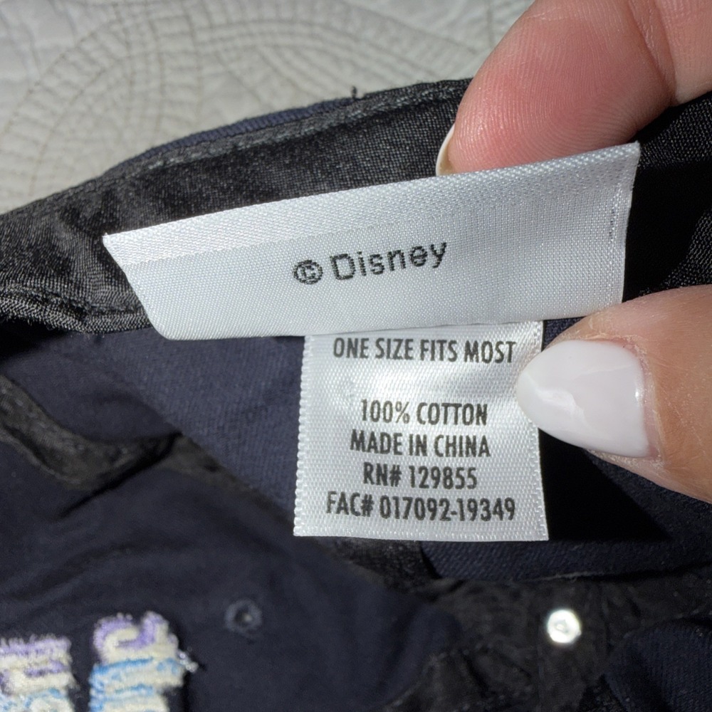 Walt Disney World Hat Cap Blue Baseball Strap Back Adjustable One Size - Picture 5 of 7